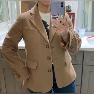 L.L. Bean Women’s Camel Tan Wool Cashmere sz6P
